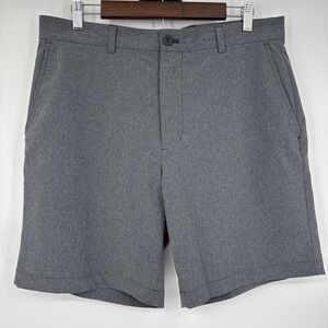 Vineyard Vines Mens 34 Performance Breaker Golf Shorts 7.5" Gray Pickleball
